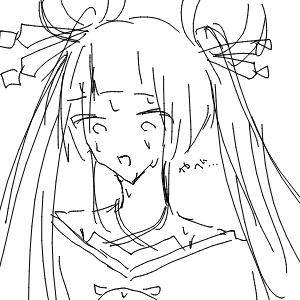 しろねこさんのおえかき