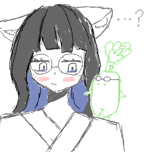 雷様推しさんのおえかき