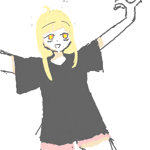雷様推しさんのおえかき