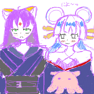 雷様推しさんのおえかき