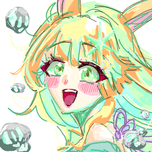 えめ 月姫さんとヤチヨ無限快久永遠推し💕⭐🌌さんのおえかき