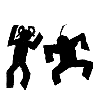 そこら辺にいる狩人さんのおえかき