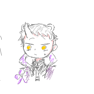雷様推しさんのおえかき