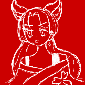 雷様推しさんのおえかき