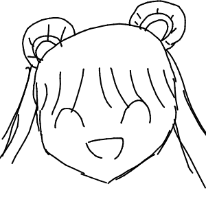 つむぎさんのおえかき