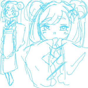 ヤチヨとFUSHIが好きさんのおえかき