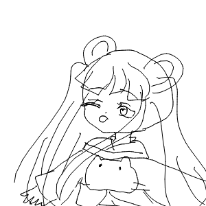 彩推しポメさんのおえかき