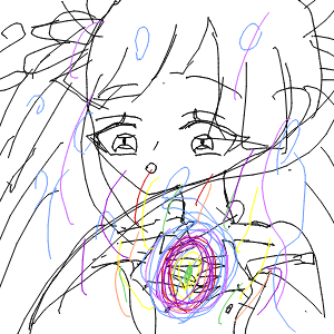 彩推しポメさんのおえかき