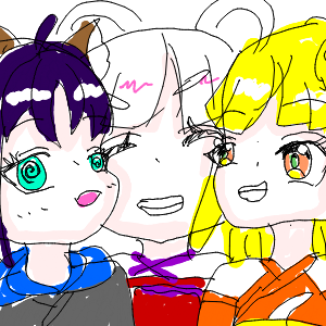 彩推しポメさんのおえかき