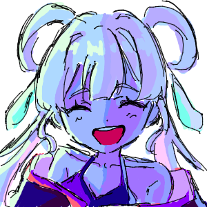雨宿りのさそりさんのおえかき