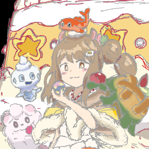 こんさんのおえかき