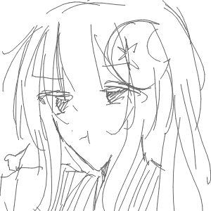 しろねこさんのおえかき