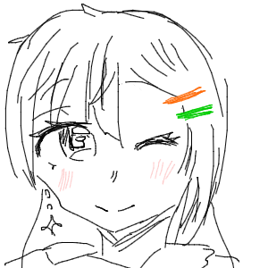 乙姫さんのおえかき