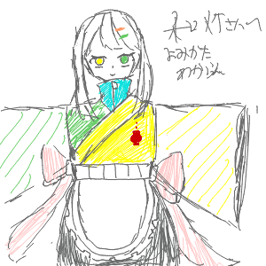 雷様推しさんのおえかき