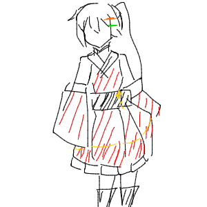 乙姫さんのおえかき