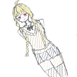 雷様推しさんのおえかき