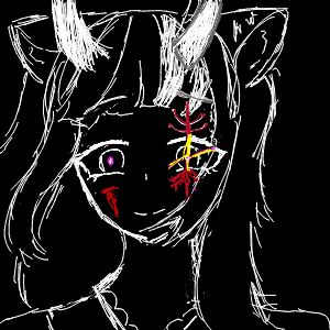 雷様推しさんのおえかき
