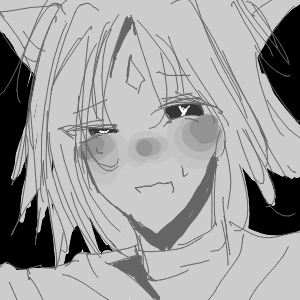 しろねこさんのおえかき