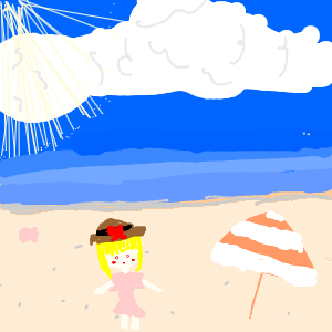 月見璃花さんのおえかき