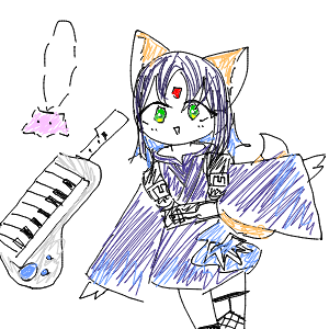 抹茶ラテ (もももか)さんのおえかき