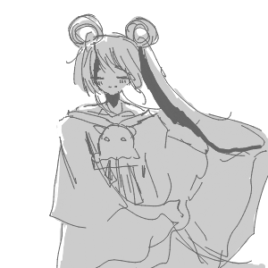 しろねこさんのおえかき