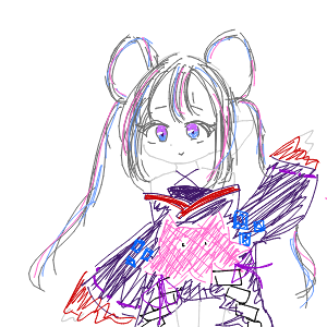 抹茶ラテ (もももか)さんのおえかき