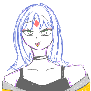 雷様推しさんのおえかき